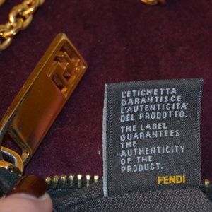 FENDI Zucchino Pouchette wristlet